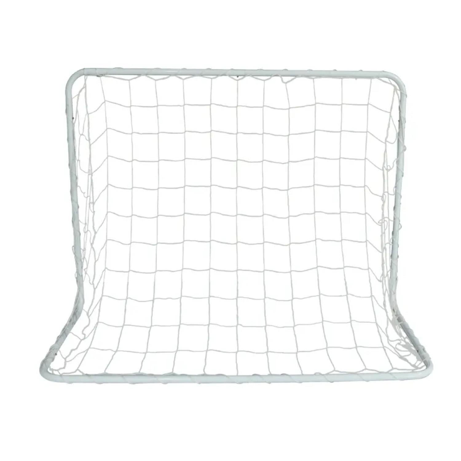 PACK DE 2 ARCOS AUCKLAND OUTDOOR METAL FUTBOL METÁLICO NIÑO CON RED. 120 X 80 CM. - 7
