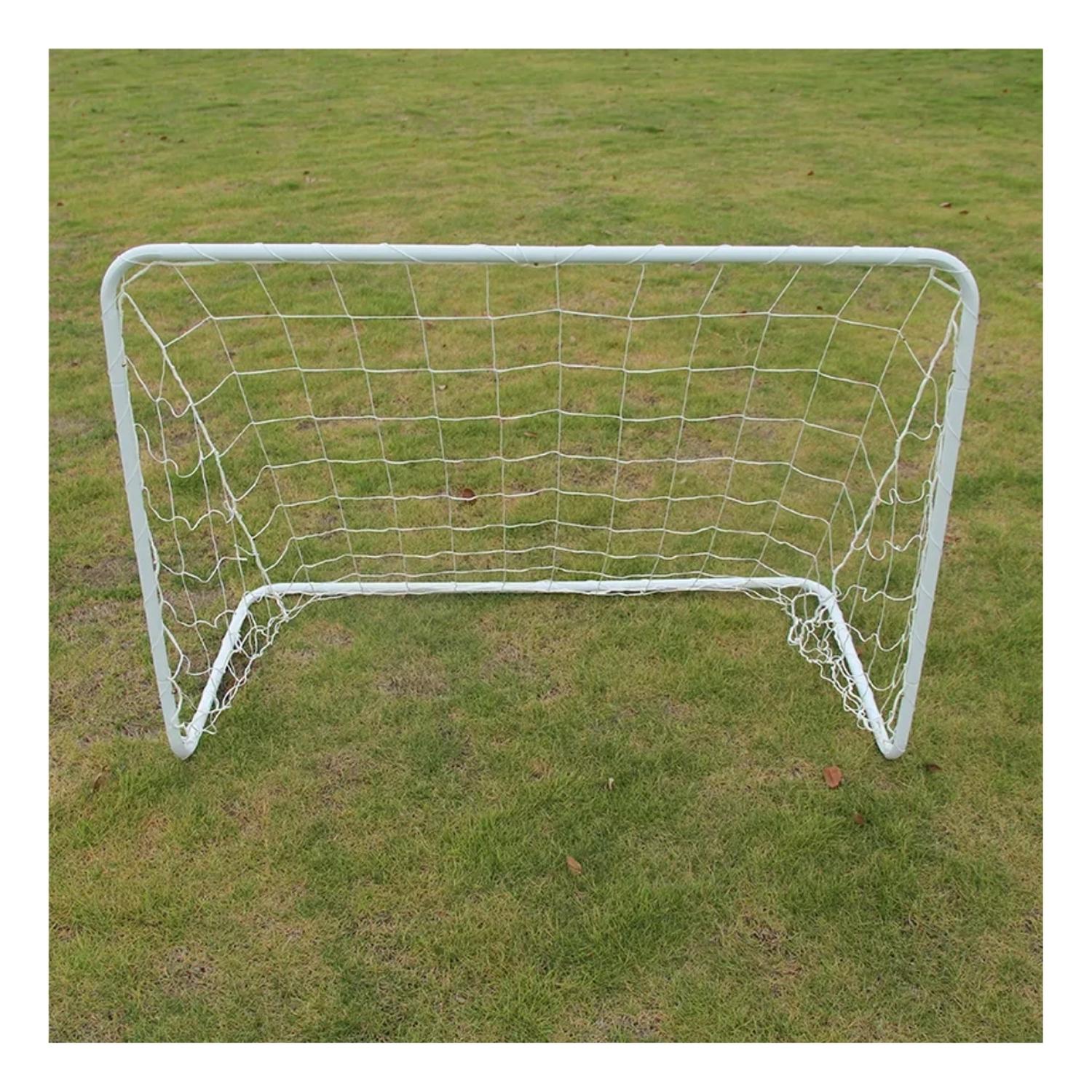 PACK DE 2 ARCOS AUCKLAND OUTDOOR METAL FUTBOL METÁLICO NIÑO CON RED. 120 X 80 CM. - 8