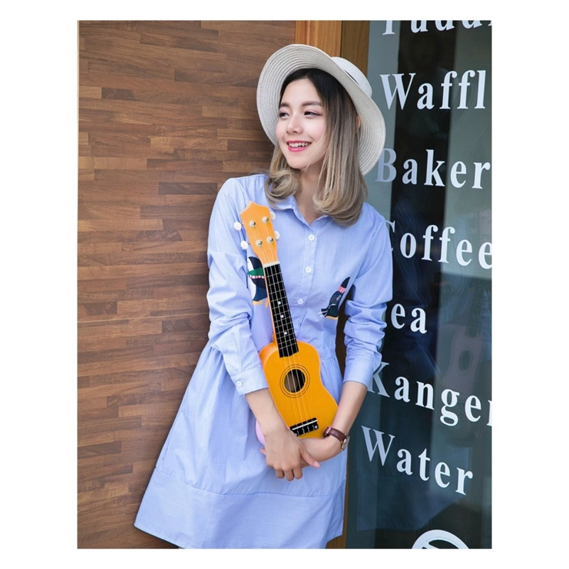 UKELELE 21'. INCLUYE FUNDA. COLOR NARANJO - 3