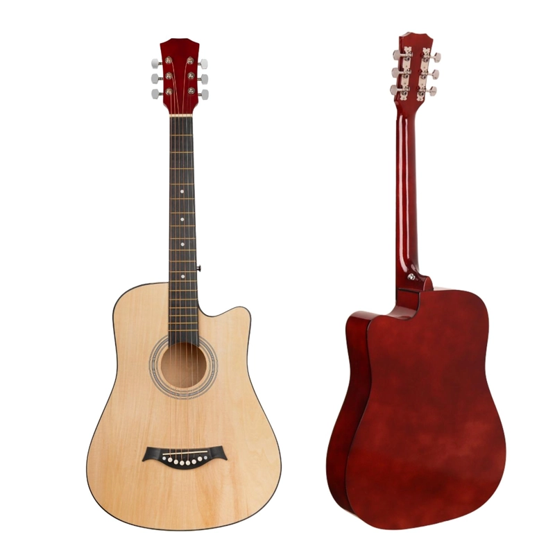 GUITARRA ACUSTICA CLASICA 38”. INCLUYE FUNDA. - 7