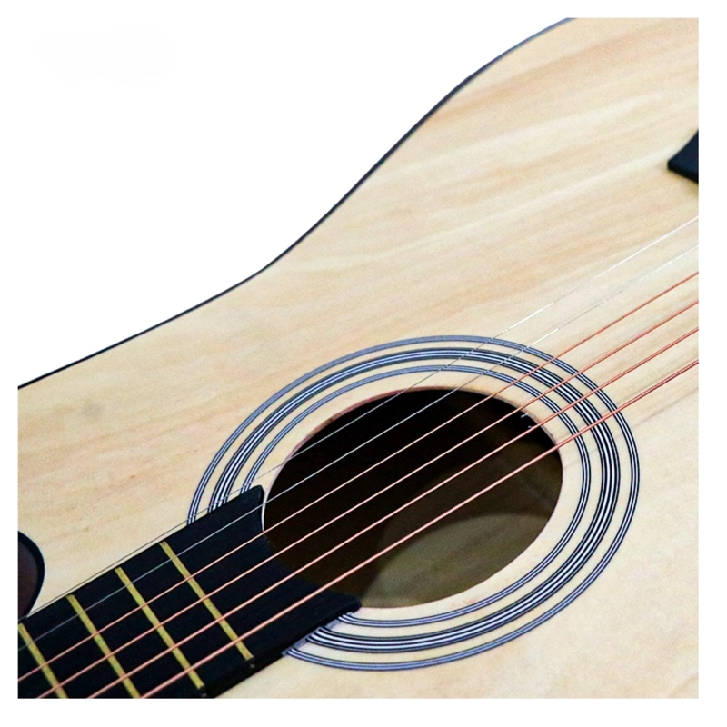 GUITARRA ACUSTICA CLASICA 38”. INCLUYE FUNDA. - 9