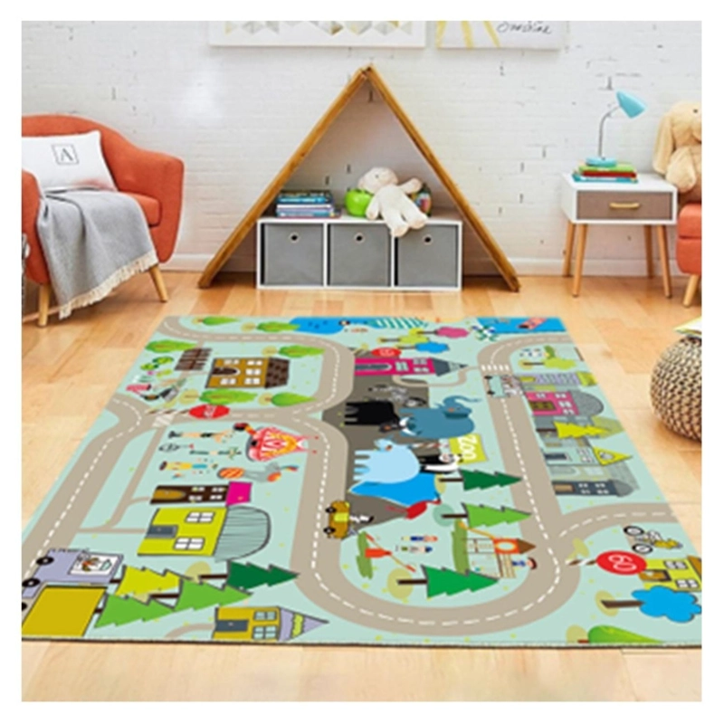 ALFOMBRA KIVARA BARRIO INFANTIL TAPETE DORMITORIO SALA 80 X 120 CM - 1
