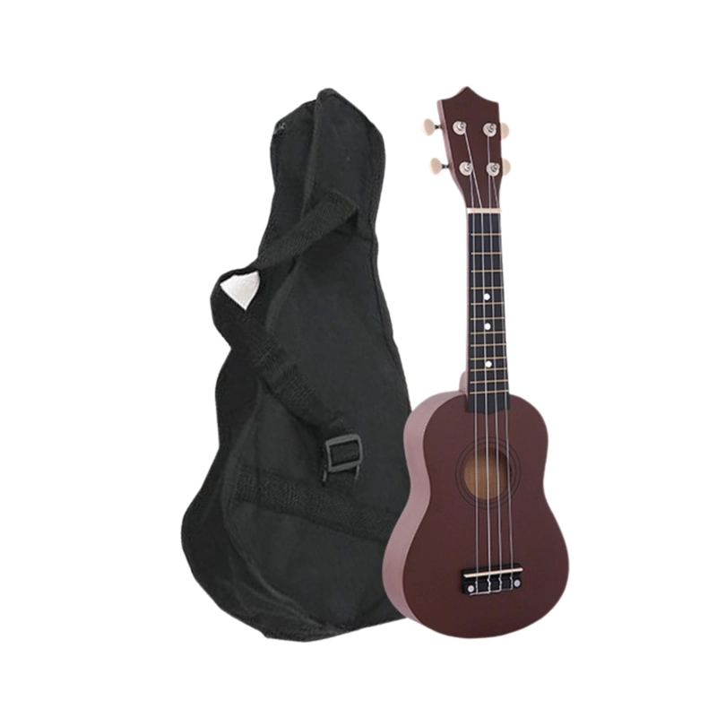 UKELELE 21' CAFE OSCURO INCLUYE FUNDA - 1