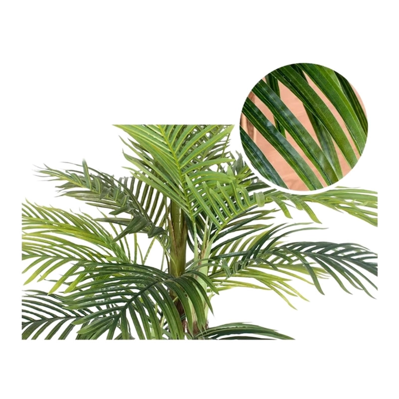 PLANTA ARTIFICIAL INTERIOR PALMERA 160 CM + MACETERO - 3