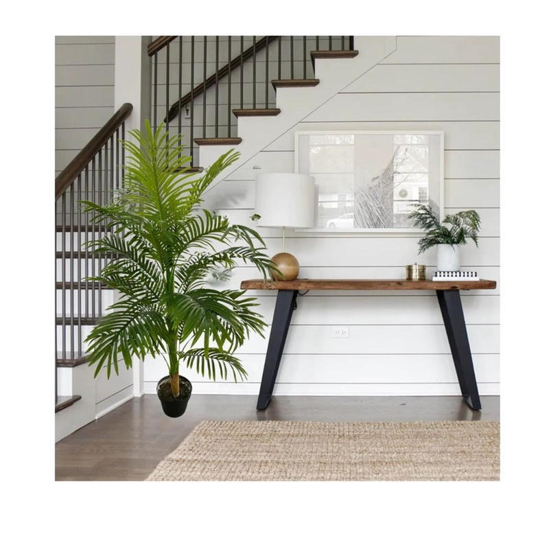 PLANTA ARTIFICIAL INTERIOR PALMERA 160 CM + MACETERO - 6