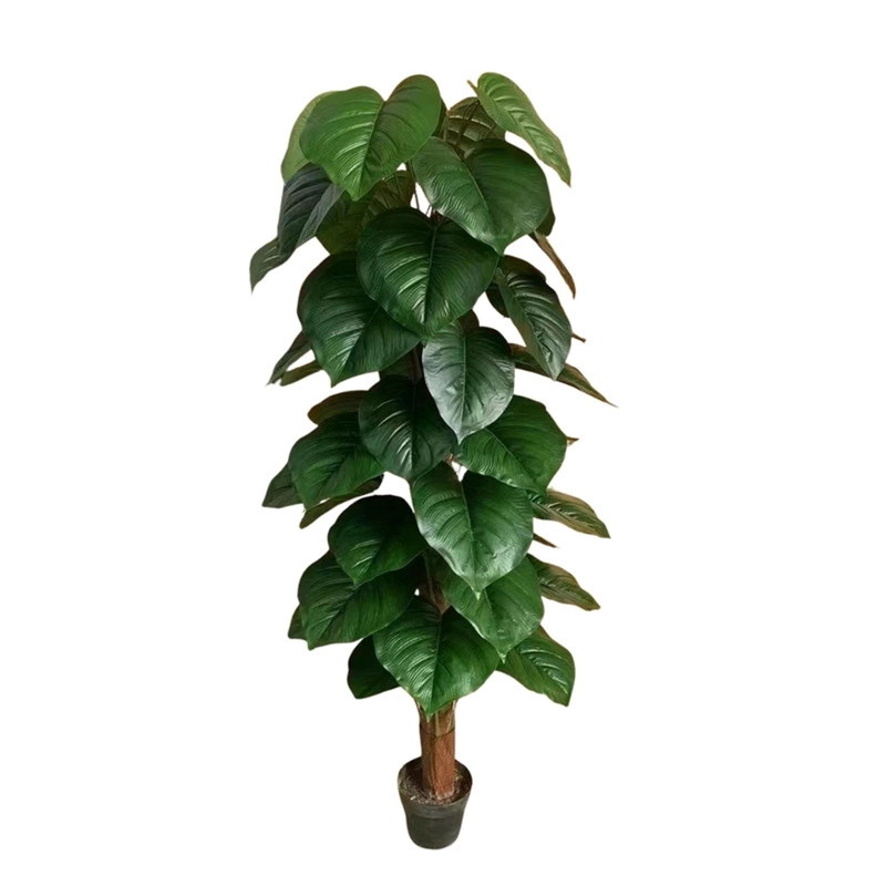 PLANTA ARTIFICIAL DECORATIVA DE 160 CM CON MACETERO - 1