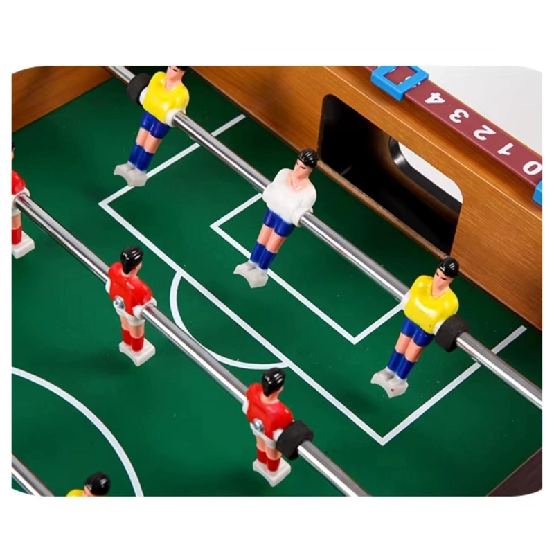 TACA TACA MADERA NIÑOS. MINI MESA DE FUTBOL. 69X35X21 CM. - 7