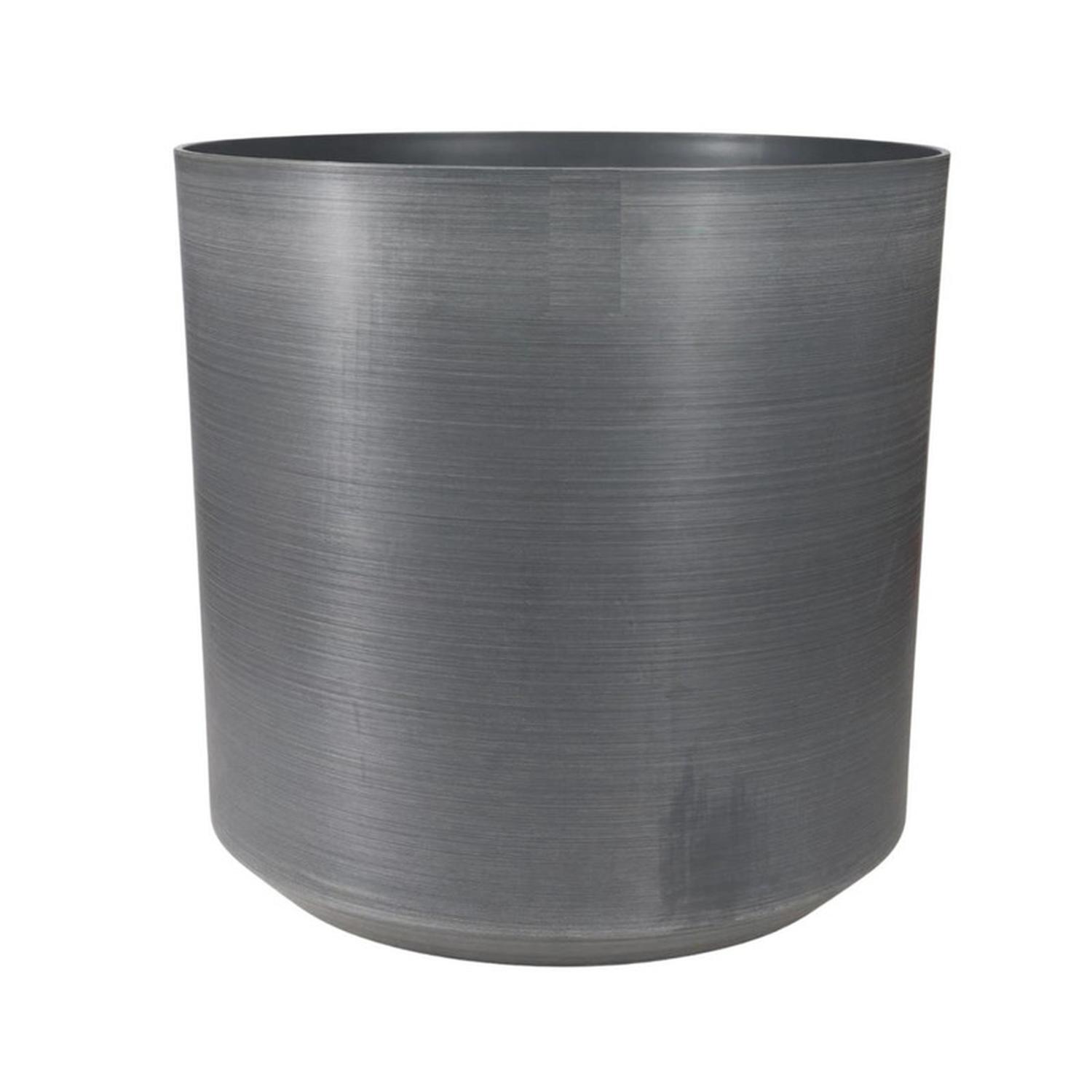 MACETERO GRANDE PLASTICO RESISTENTE SIMIL PIEDRA 43X43X43CM - 1