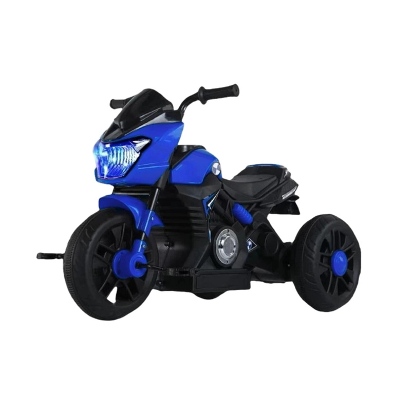 MOTO NIÑO ANTIVUELCO AUCKLAND OUTDOOR PA-JEN-6189-BL A BATERIA RECARGABLE LUZ Y SONIDO BLUE - 1