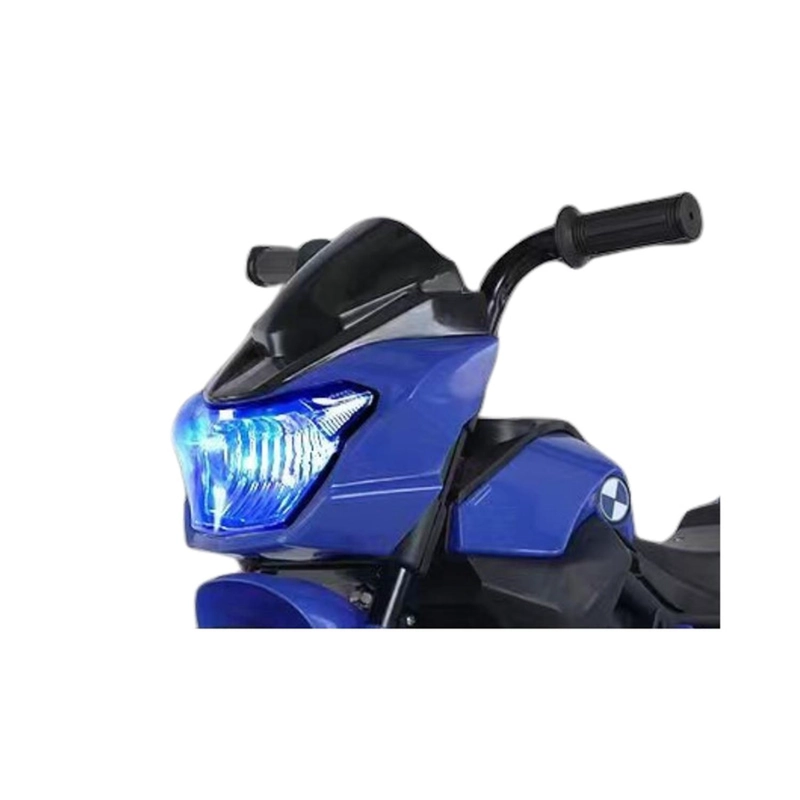 MOTO NIÑO ANTIVUELCO AUCKLAND OUTDOOR PA-JEN-6189-BL A BATERIA RECARGABLE LUZ Y SONIDO BLUE - 5