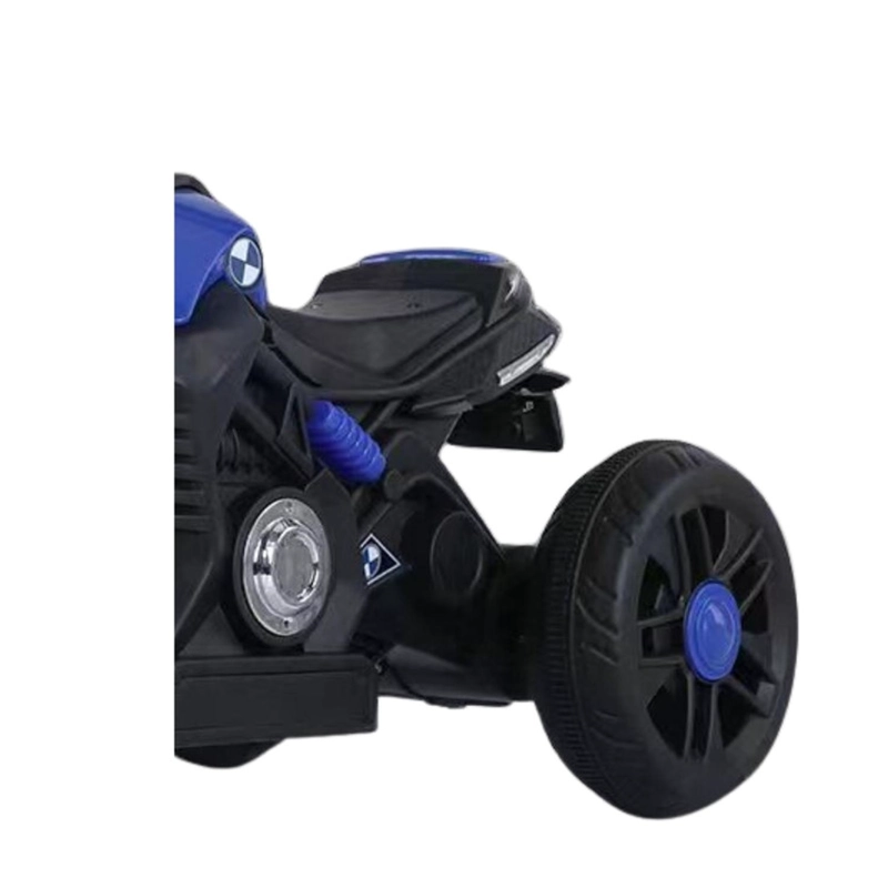 MOTO NIÑO ANTIVUELCO AUCKLAND OUTDOOR PA-JEN-6189-BL A BATERIA RECARGABLE LUZ Y SONIDO BLUE - 6