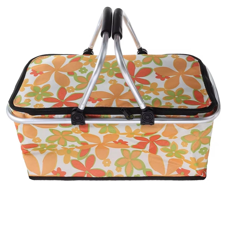 BOLSO AUCKLAND OUTDOOR TÉRMICO PLEGABLE ASTROMELIAS COOLER CANASTA PICNIC - 1