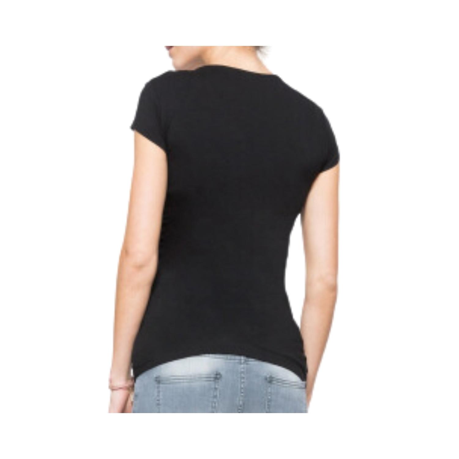 POLERA LACTANCIA MATERNIDAD MANGA CORTA DANI NEGRA - 3