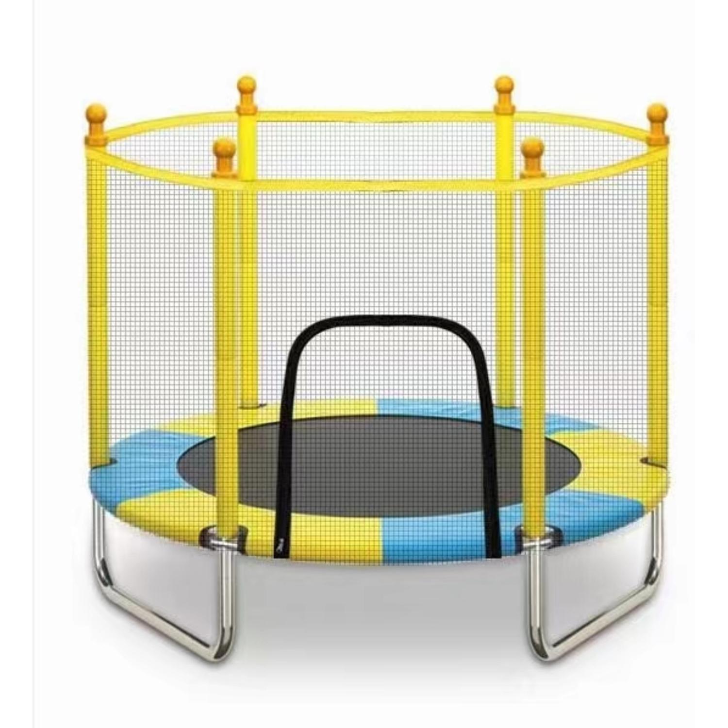 CAMA ELASTICA SALTARINA DELUXE MALLA PROTECCION TRAMPOLIN - 1