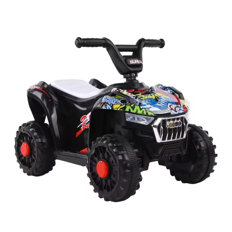 CUATRIMOTO AUTO ELECTRICO AUCKLAND OUTDOOR INFANTIL LUZ SONIDO BATERIA YELLOW - 1