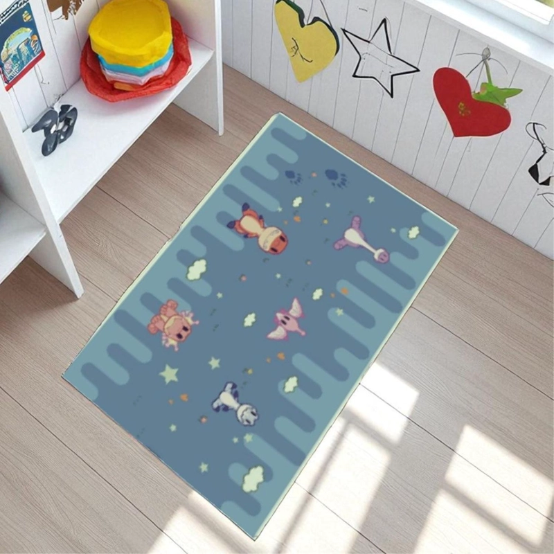 ALFOMBRA KIVARA INFANTIL AMIGUITOS TAPETE DORMITORIO SALA 80 X 120 CM - 1