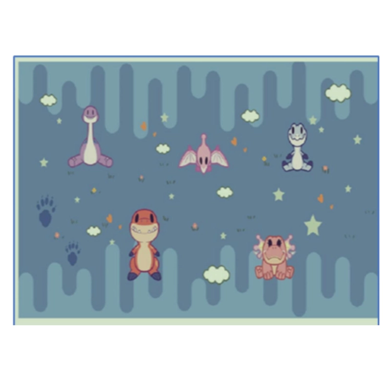 ALFOMBRA KIVARA INFANTIL AMIGUITOS TAPETE DORMITORIO SALA 80 X 120 CM - 2