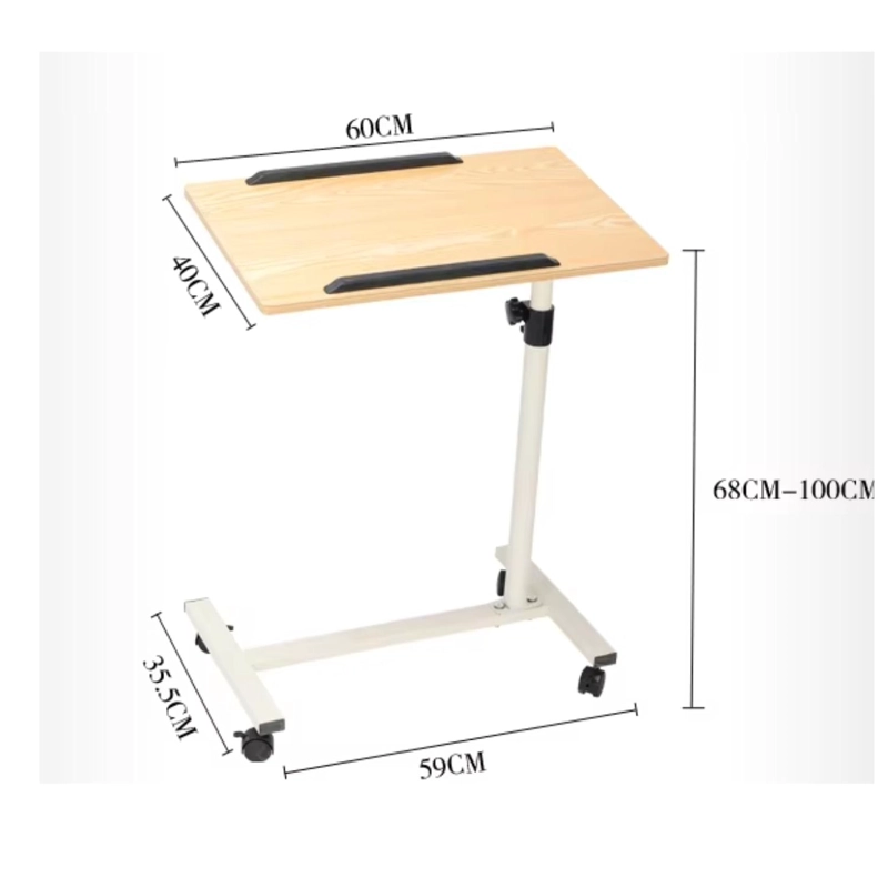MESA PLEGABLE ENFERMO CAMA ALTURA AJUSTABLE COMPUTADOR MAPLE - 3