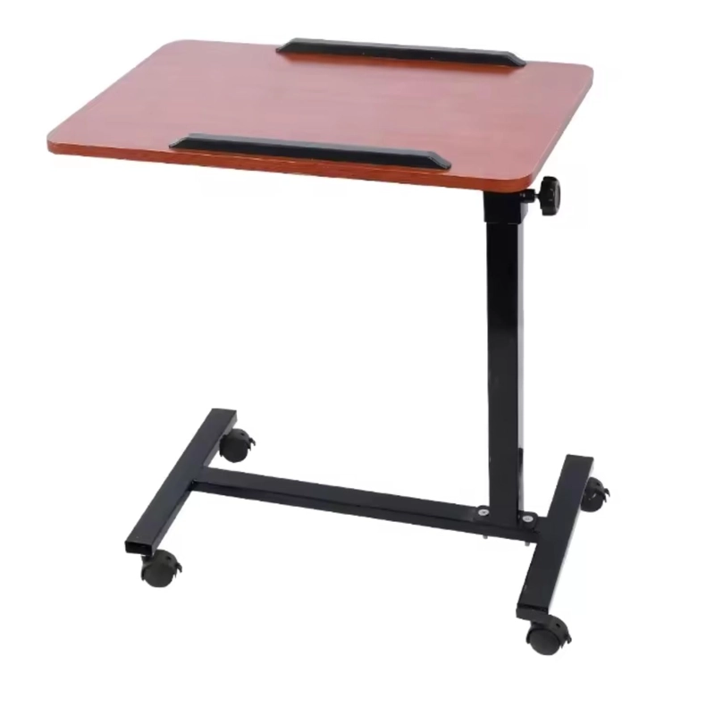 MESA HOMASTTI PLEGABLE ENFERMO CAMA ALTURA AJUSTABLE COMPUTADOR CAFÉ - 4