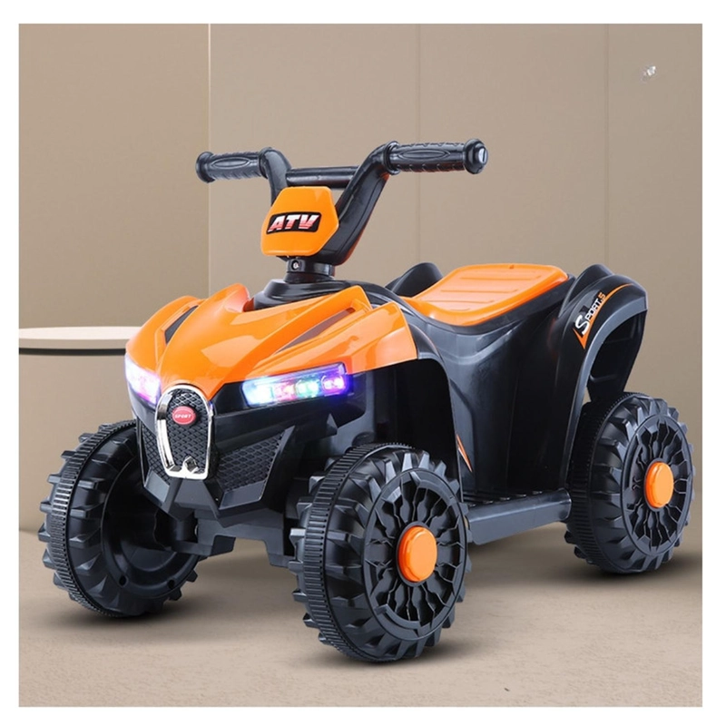 MOTO ELECTRICA AUCKLAND OUTDOOR BATERIA AUTO NIÑO LUZ Y SONIDO D68 NARANJA - 2