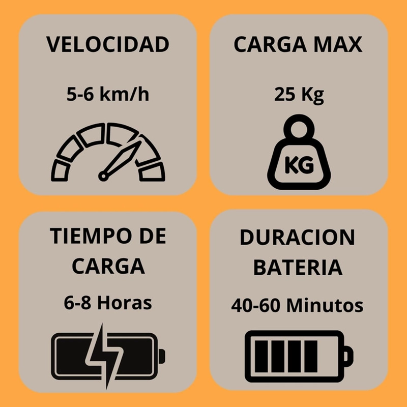 MOTO ELECTRICA AUCKLAND OUTDOOR BATERIA AUTO NIÑO LUZ Y SONIDO D68 NARANJA - 6