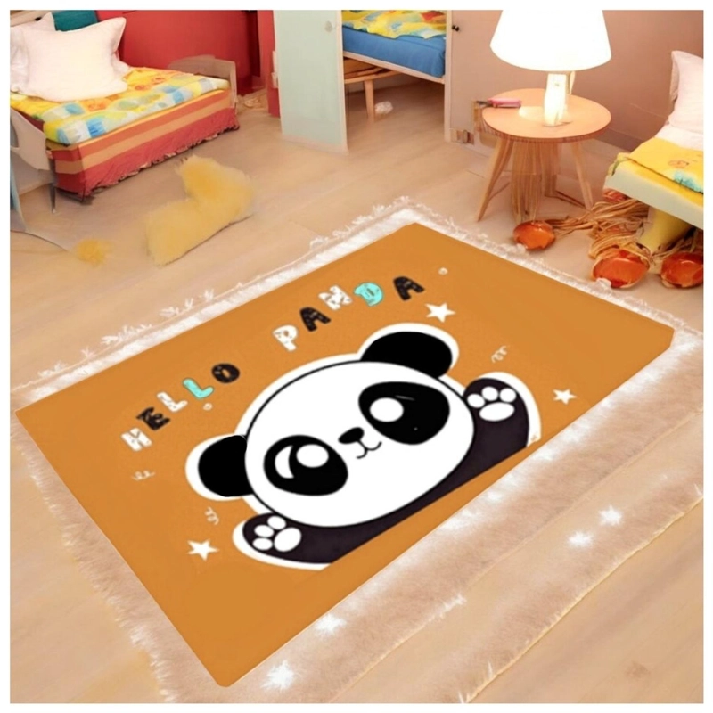 ALFOMBRA AUCKLAND OUTDOOR INFANTIL PANDA TAPETE DORMITORIO 80 X 120 CM - 1