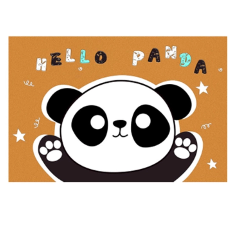 ALFOMBRA AUCKLAND OUTDOOR INFANTIL PANDA TAPETE DORMITORIO 80 X 120 CM - 3
