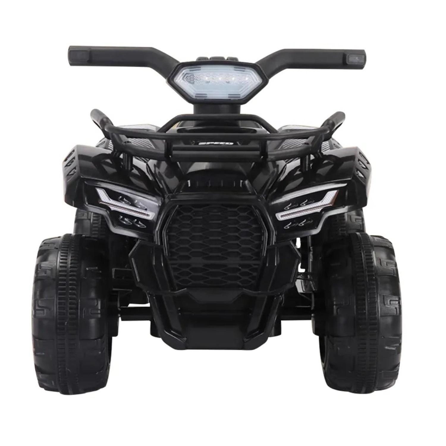 MOTO ELECTRICA BATERIA AUTO NIÑO LUZ Y SONIDO 518 NEGRA - 3