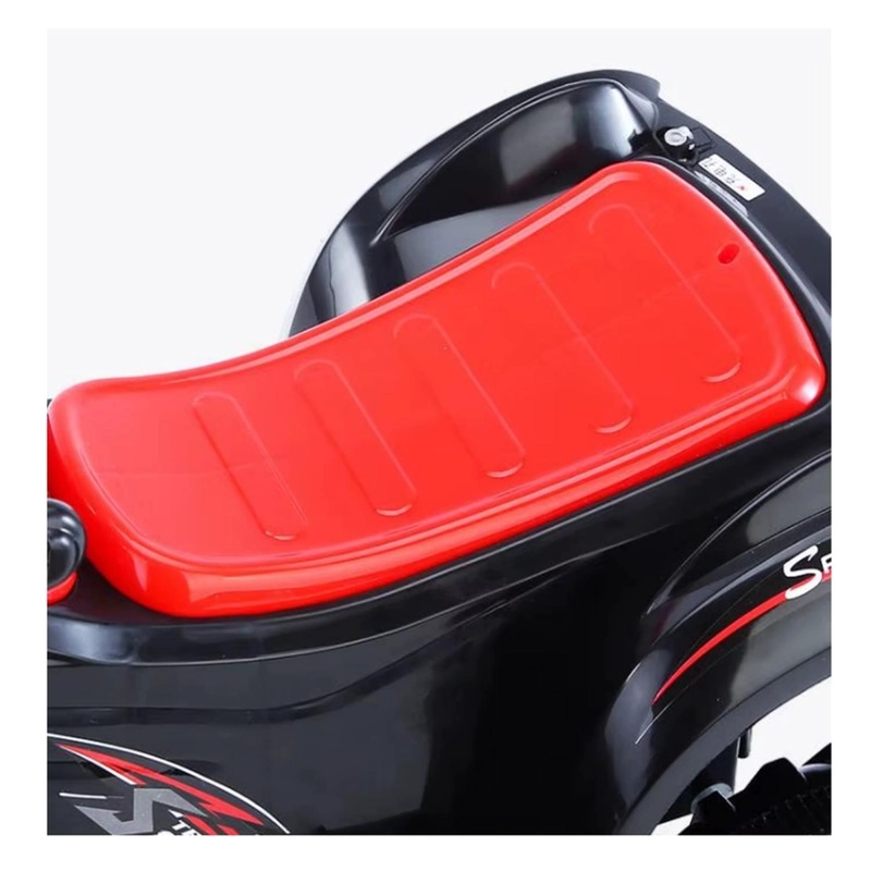 MOTO ELECTRICA AUCKLAND OUTDOOR BATERIA AUTO NIÑO LUZ Y SONIDO D68 ROJA - 8