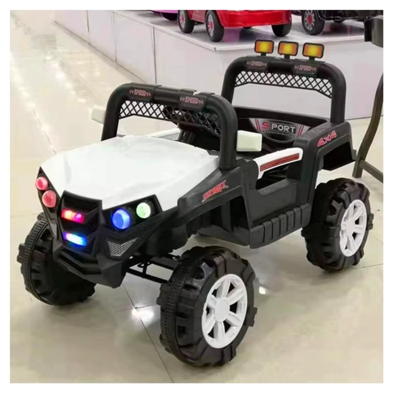 AUTO ELECTRICO INFANTIL JEEP BATERIA CON CONTROL 2069 BLANCO - 4