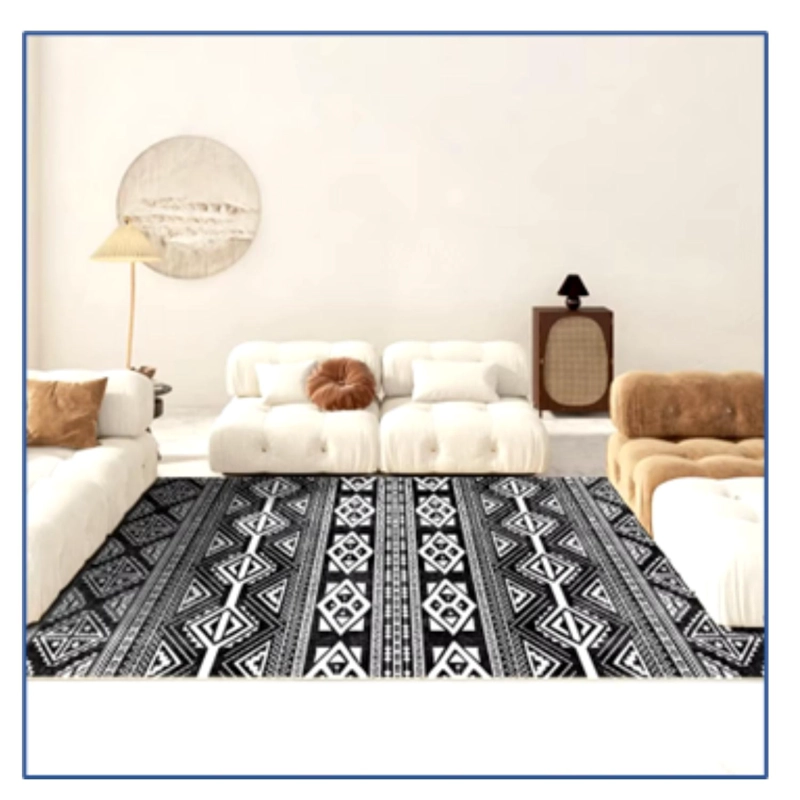ALFOMBRA LIVING GRANDE 150X200 CM. TAPETE SALA KEMER 3D - 1