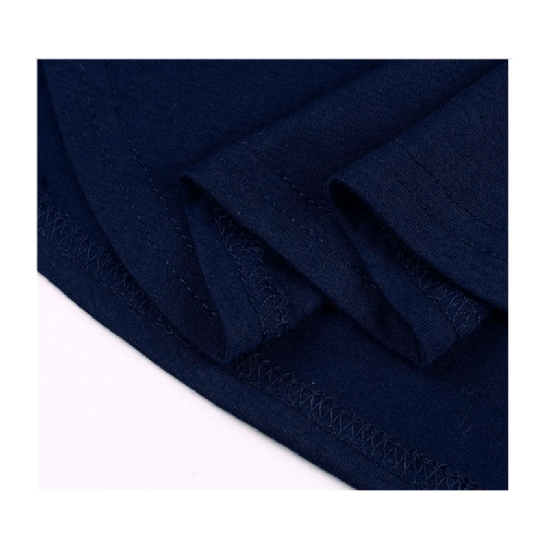 POLERA MANGA LARGA MUJER KIVARA AZUL MARINO LACTANCIA MATERNIDAD CAMISA NAVY - 8