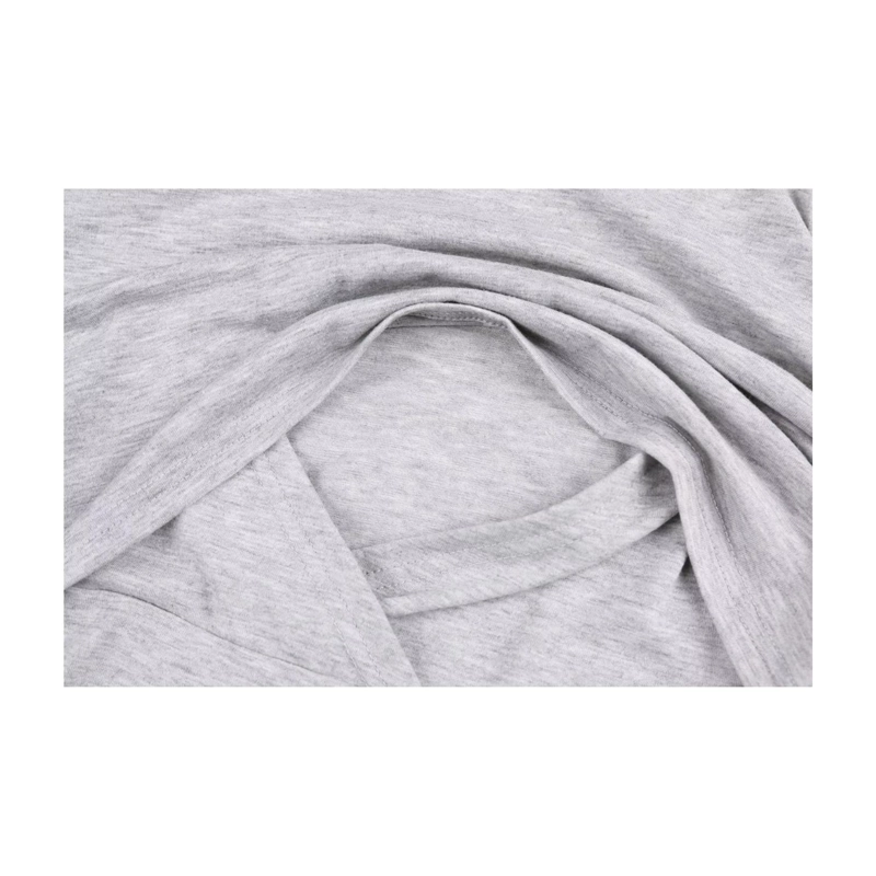 POLERA MANGA LARGA MUJER KIVARA GRIS LACTANCIA MATERNIDAD GINA - 5
