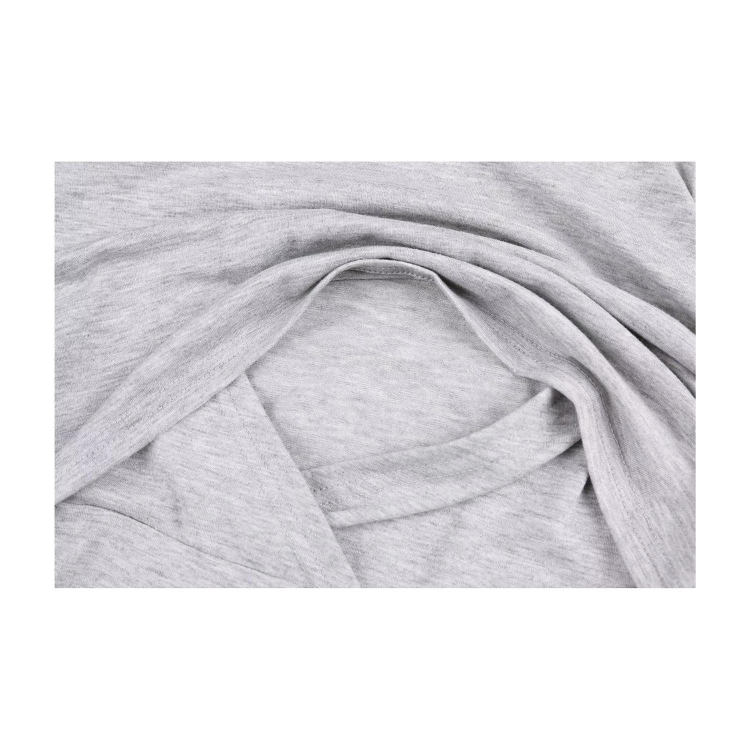 POLERA MANGA LARGA MUJER KIVARA GRIS LACTANCIA MATERNIDAD GINA - 5