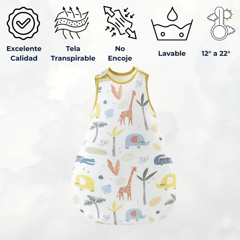 SAQUITO DE DORMIR BEBE TOG 1.5 PIJAMA SACO DE DORMIR - 2