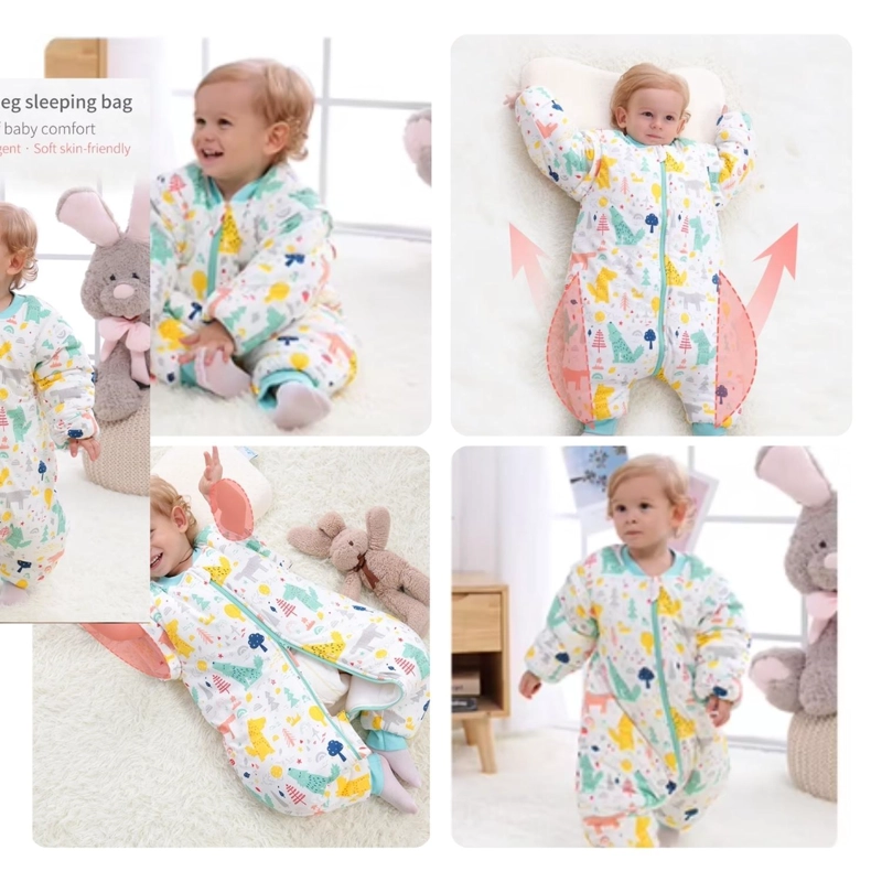 SAQUITO DE DORMIR BEBE PIJAMA CON PIE TOG 1.5 SACO DORMIR - 5