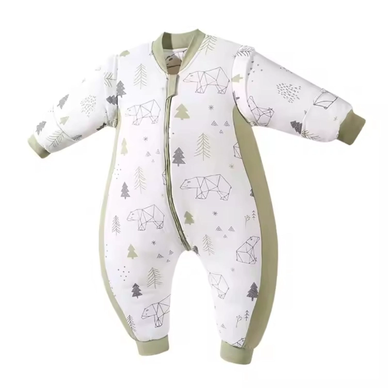 SAQUITO DE DORMIR BEBE CON PIE TOG 2.5 PIJAMA SACO DORMIR - 1