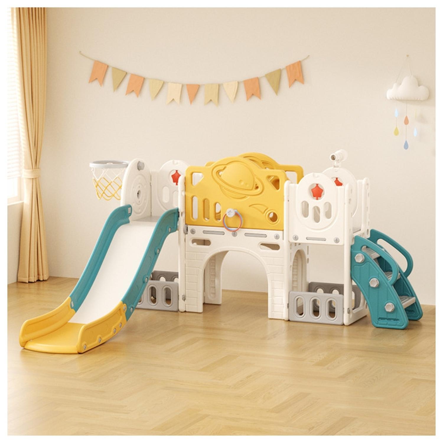 JUEGO RESBALIN TOBOGAN ARO BASKET TELESCOPIO ROCKET - 2