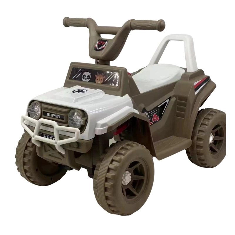 MOTO ELECTRICA BATERIA JEEP NIÑO LUZ + SONIDO 1166A - 1
