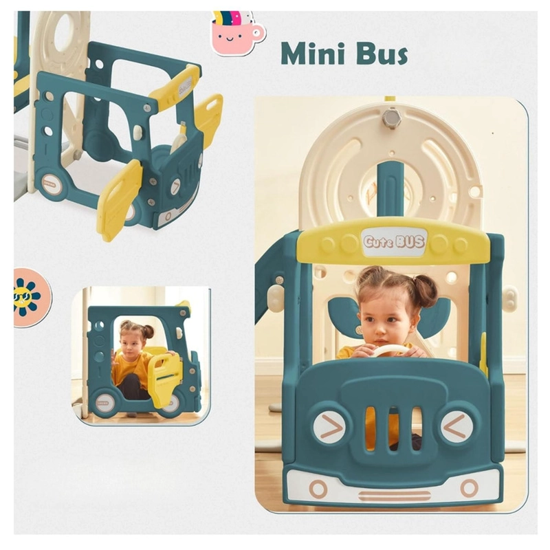 JUEGO RESBALIN TOBOGAN CASA CLUB DE JUEGOS SMILE BUS - 7
