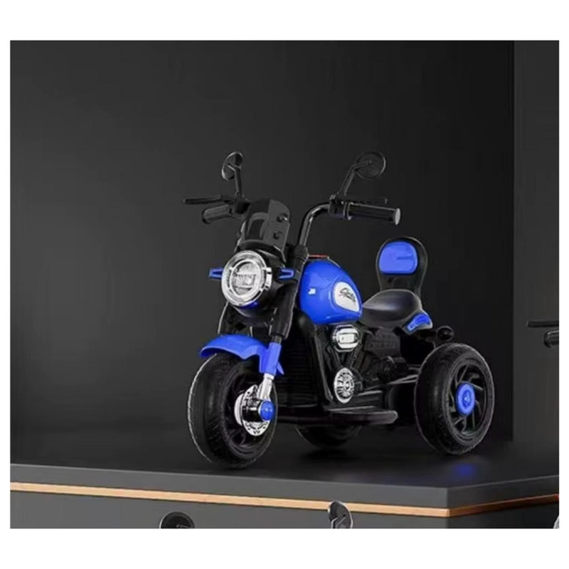 AUTO ELECTRICO MOTO JUGUETE INFANTIL A BATERIA 518 AZUL - 7