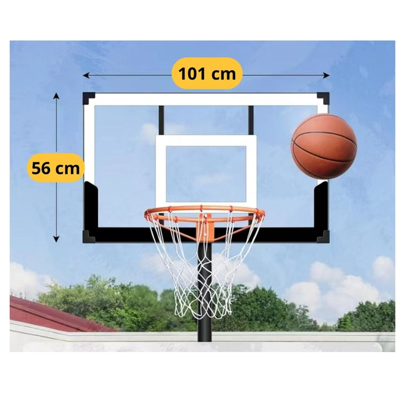 ARO DE BASKETBALL PROFESIONAL ALTURA REGULABLE - 3