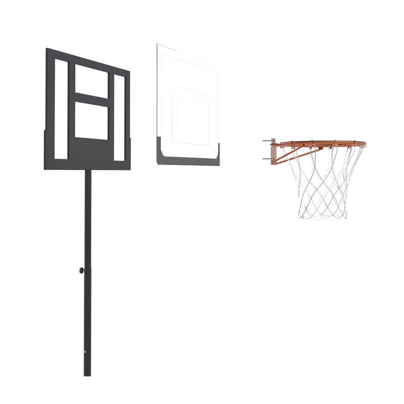 ARO DE BASKETBALL PROFESIONAL ALTURA REGULABLE - 9