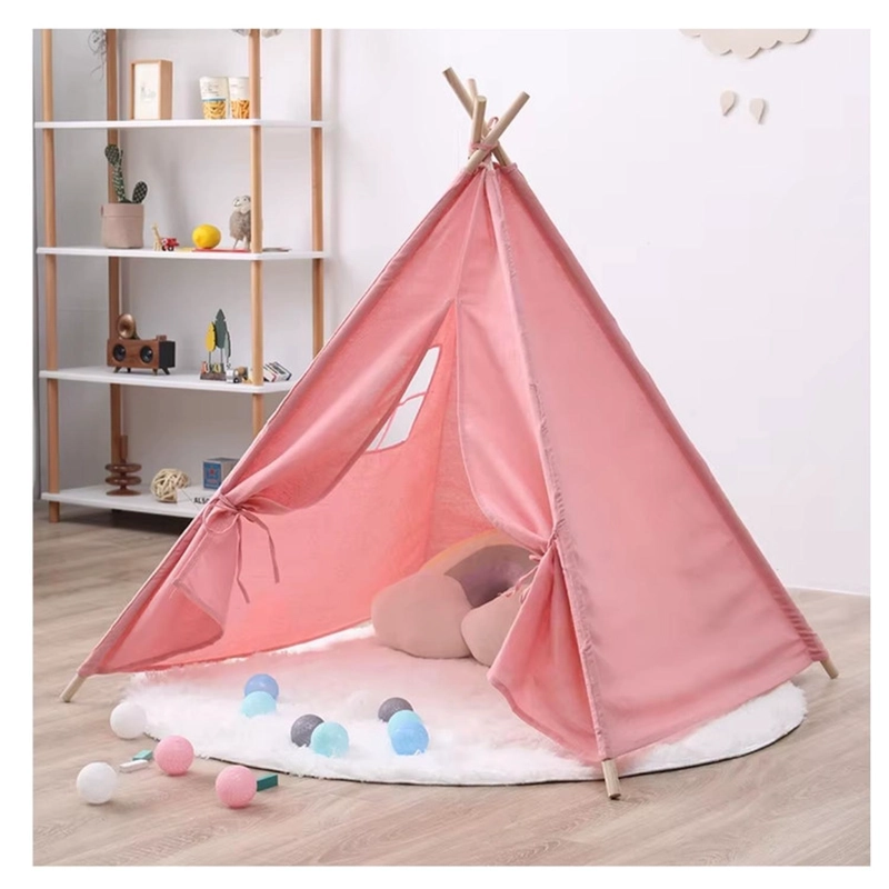 CARPA TIPI NIÑOS INFANTIL 160 CM ROSADA JUGUETE DECORACION - 2