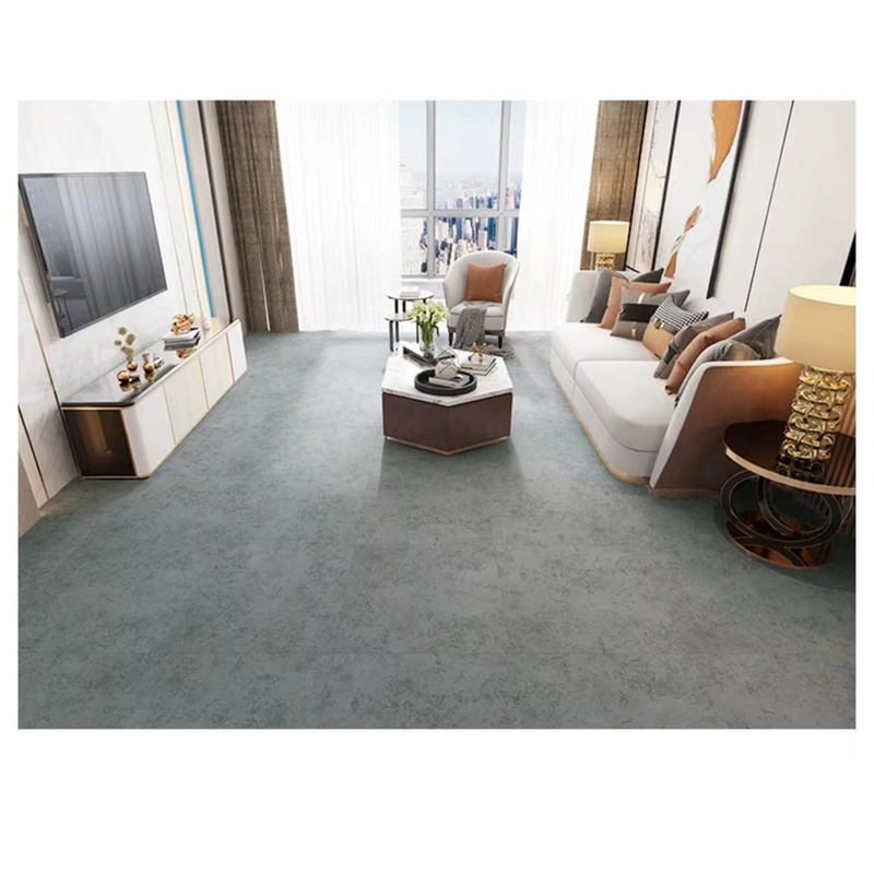 PISO VINILICO SIMIL PORCELANATO 45,7X45,7 GRIS OSCURO - 4
