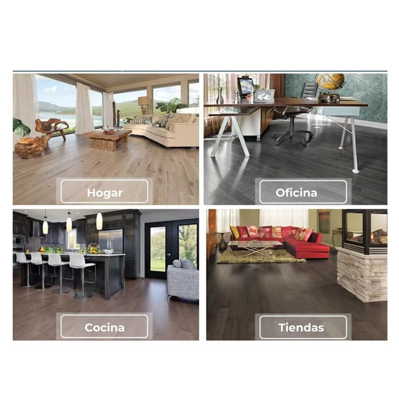 PISO VINILICO ADHESIVO SIMIL MADERA 91,4X15,2 BEIGE - 8