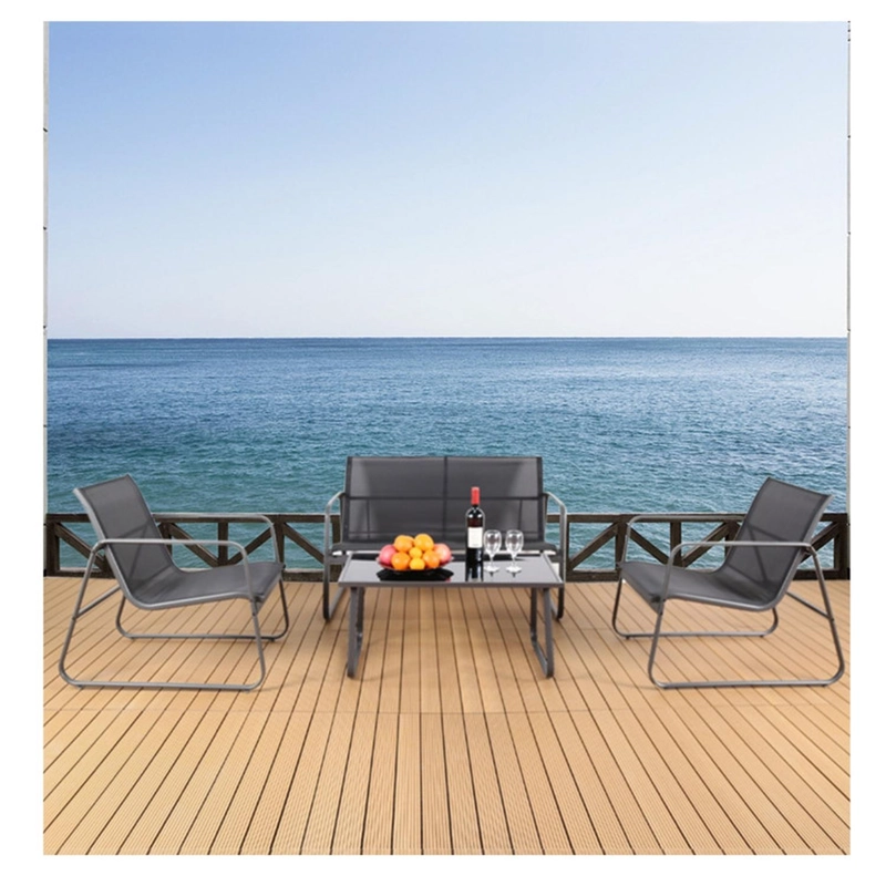 JUEGO DE TERRAZA LIVING MALLA SAINT ANDREW 4 PIEZAS EXTERIOR - 3