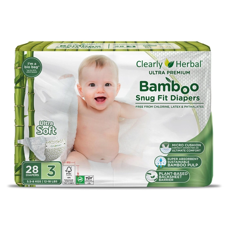 PAÑALES BAMBU PREMIUM 112 UNIDADES 5,5 A 8 KG - 1
