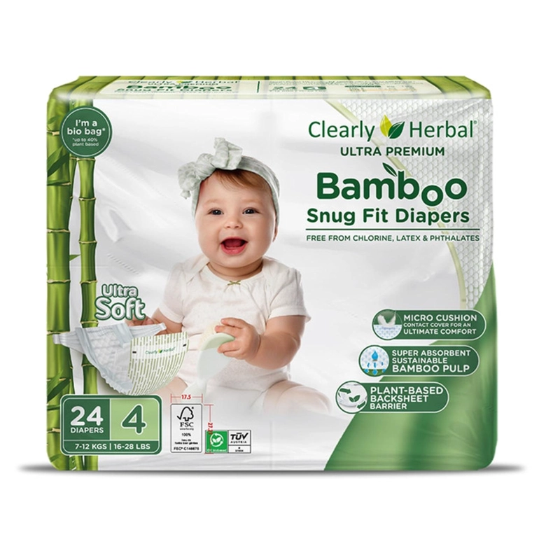 PAÑALES BAMBU PREMIUM 96 UNIDADES 7 A 12 KG - 1