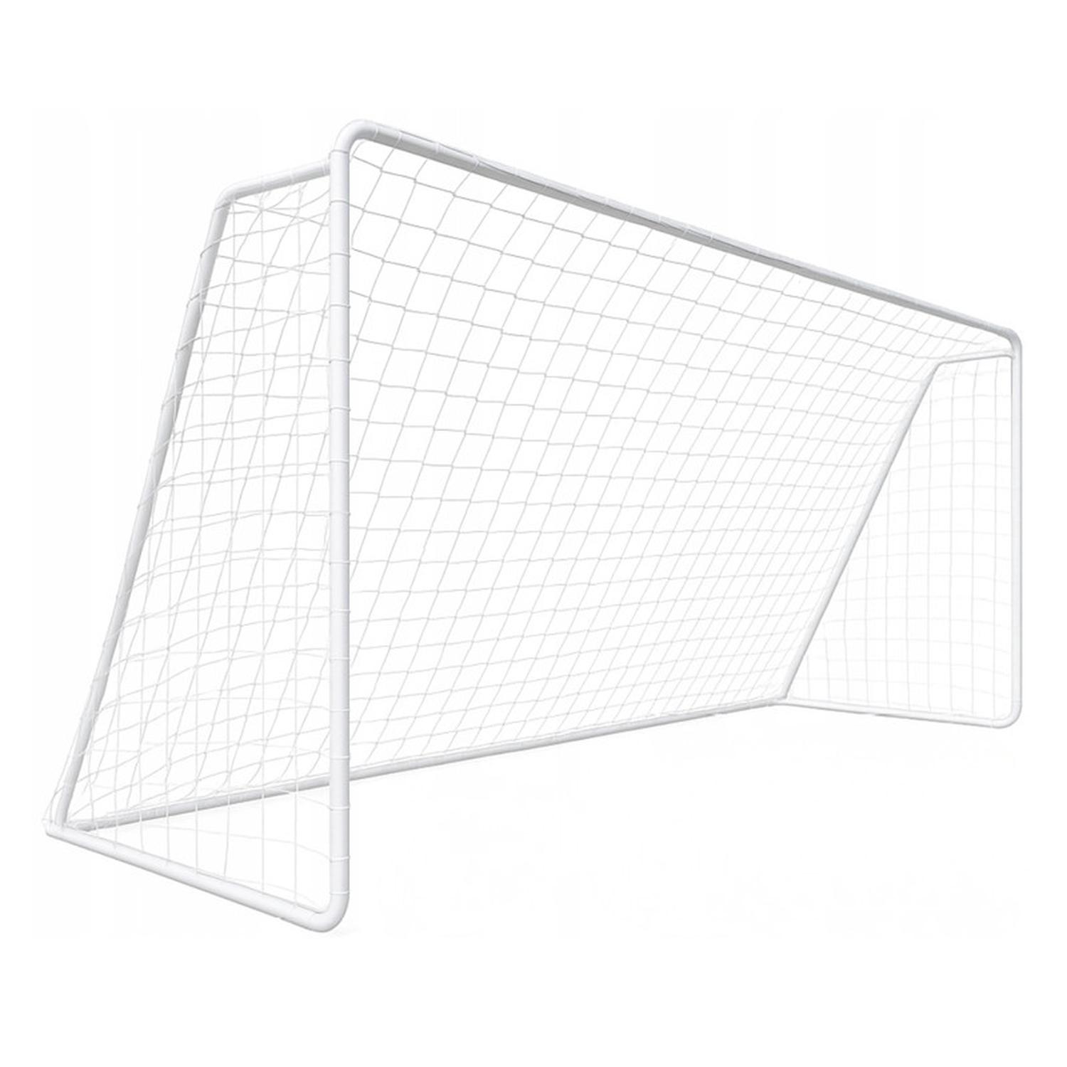 PACK 2 ARCOS FUTBOL METALICO 240X170X100 CM + RED - 2